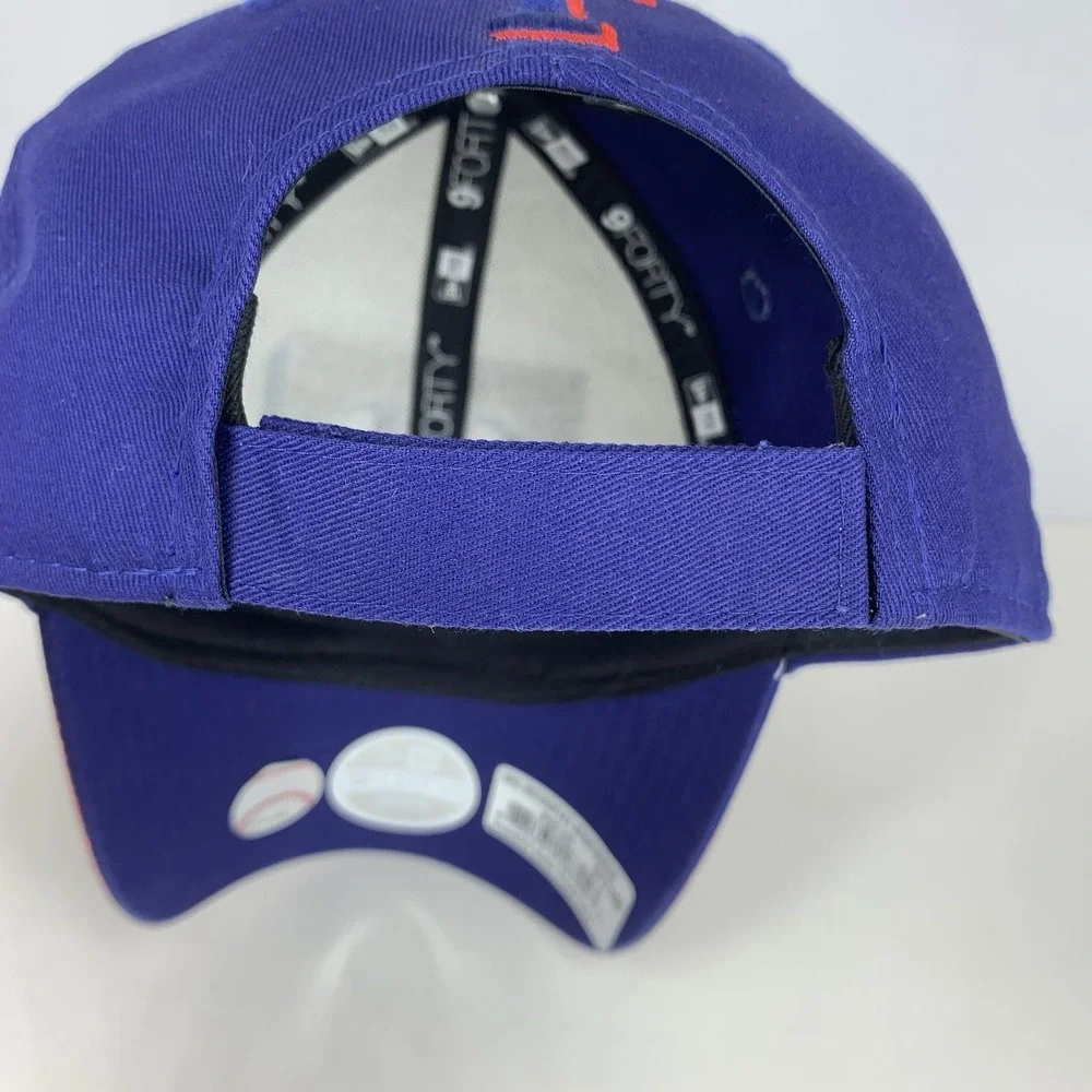 Texas Rangers Hat Shimmer Red Glitter MLB New Era 9Forty Adjustable Baseball Cap